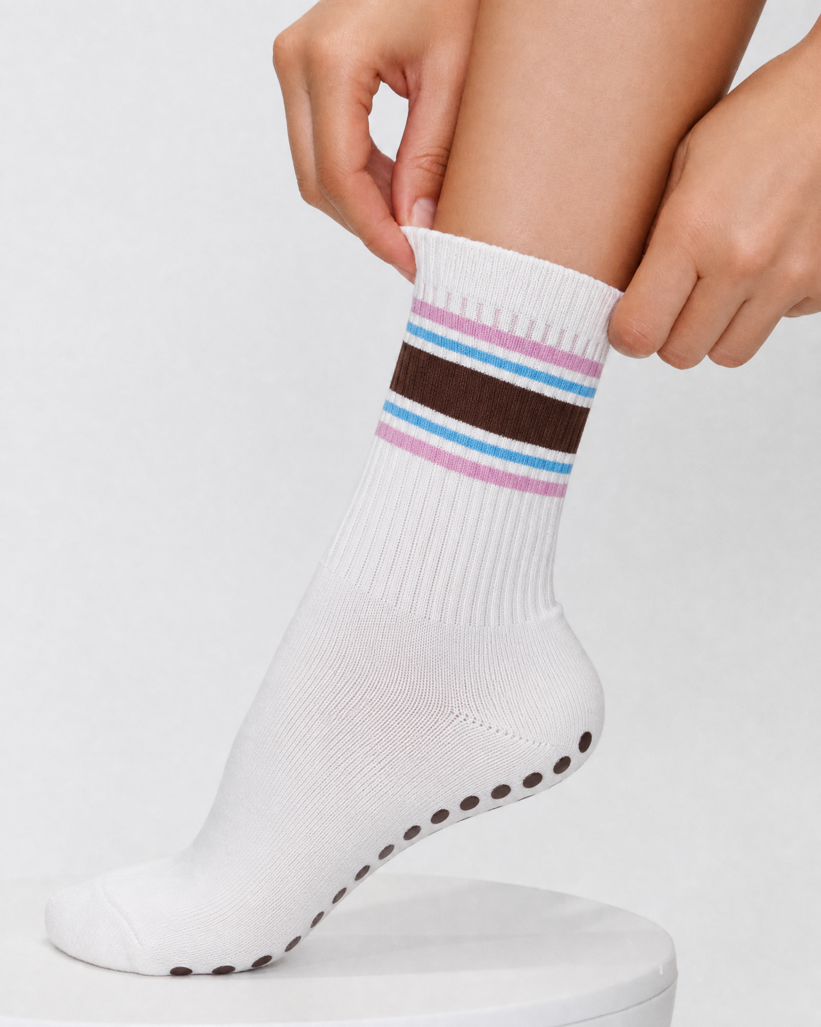 Stripe Grip Socks