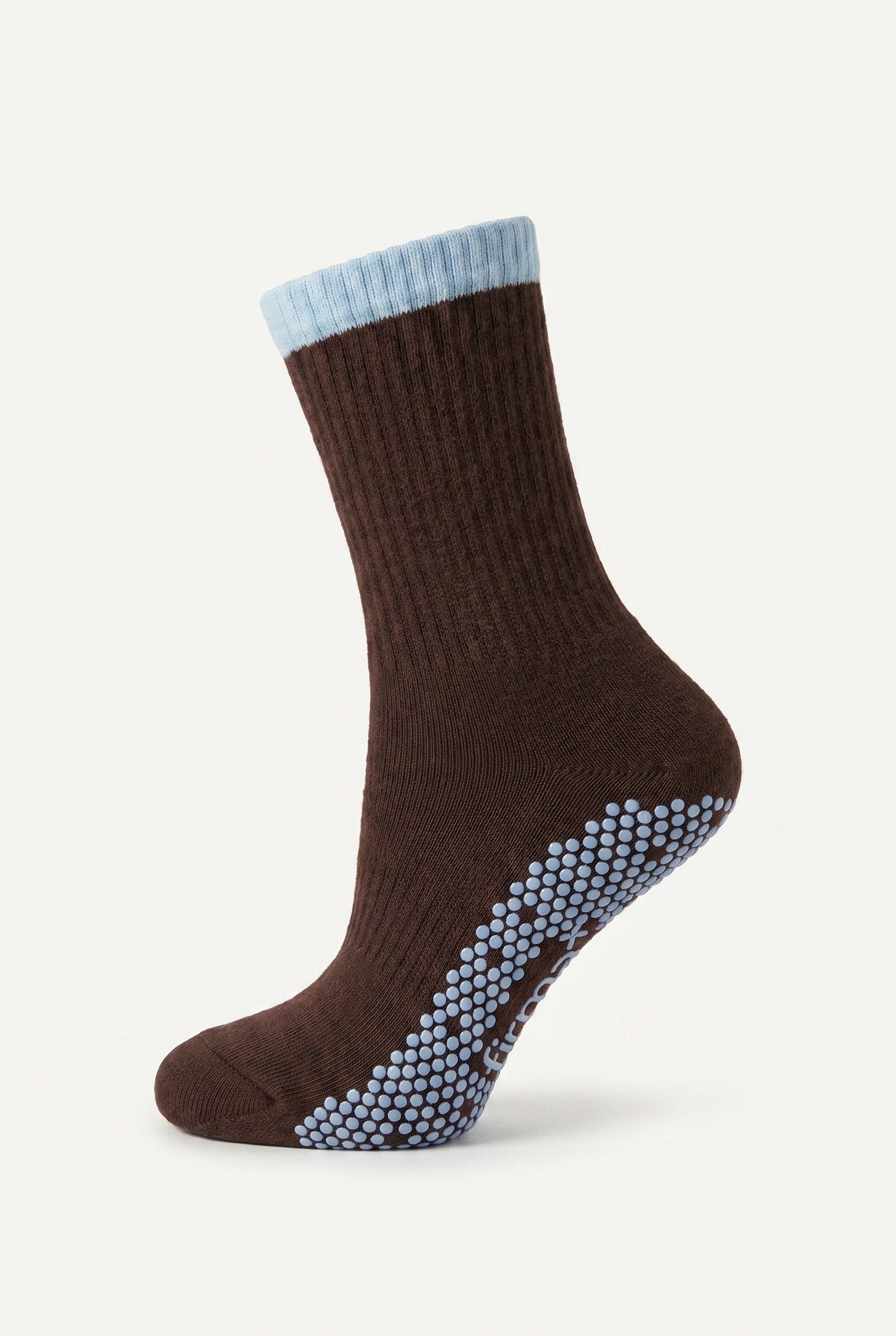 Chocolate Blueberry Grip Socks